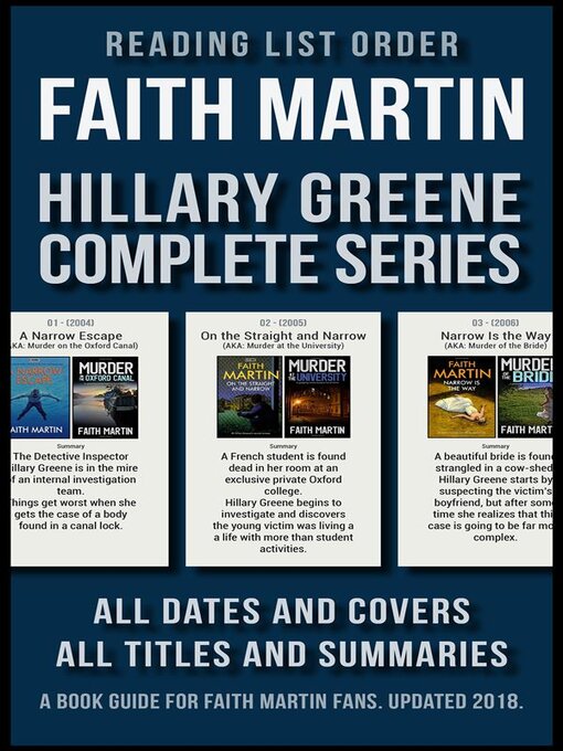 Title details for Reading List Order of Faith Martin Hillary Greene Series by Mobile Library - Available